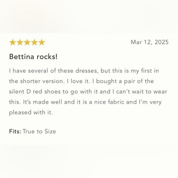 NWT Size M - The Bettina Shirt Dress by Maeve: Mini Edition - Picture 14 of 16